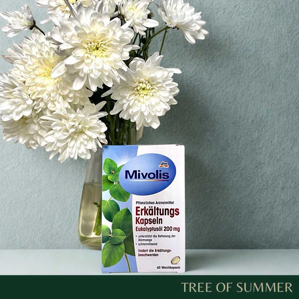 MIVOLIS - Erkältungskapseln | Eucalyptus Oil | Kapsul Batuk Pilek Flu Radang