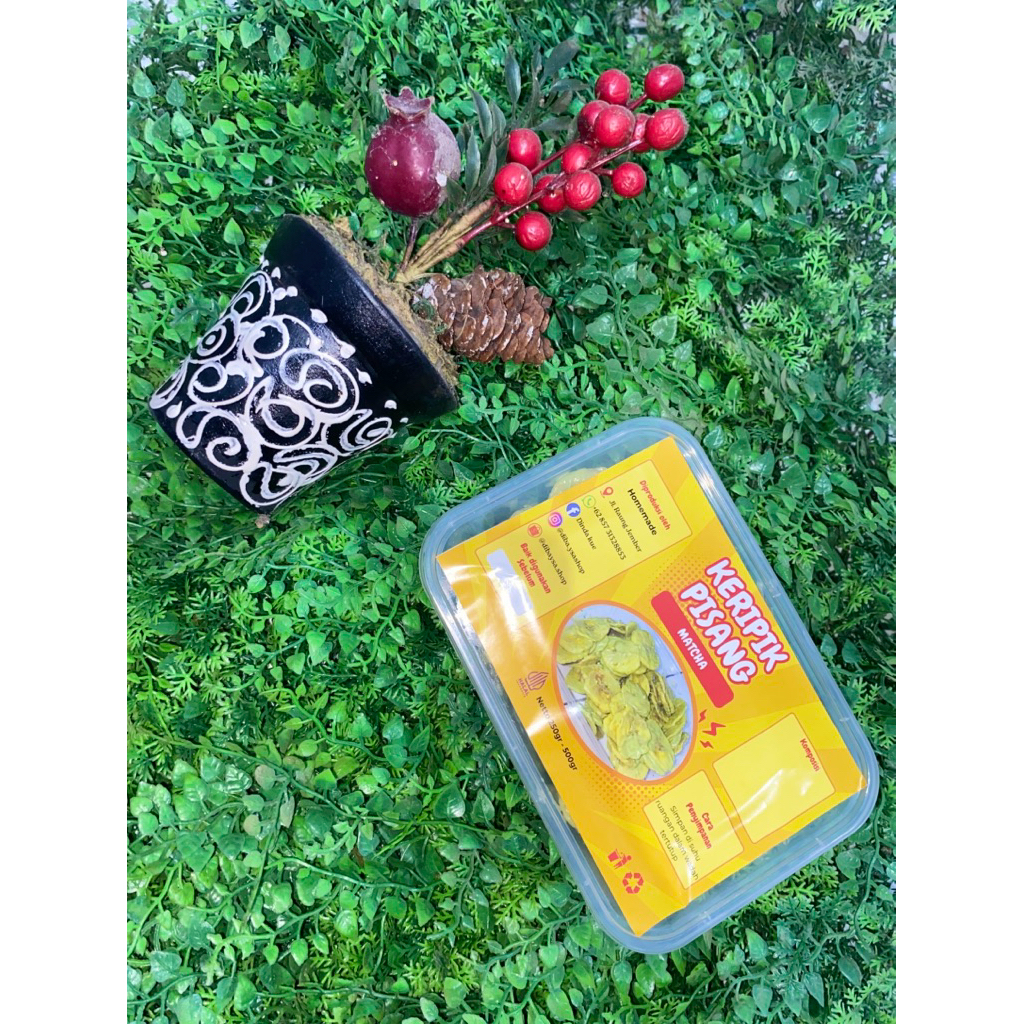 

Keripik Pisang Matcha (100gr)