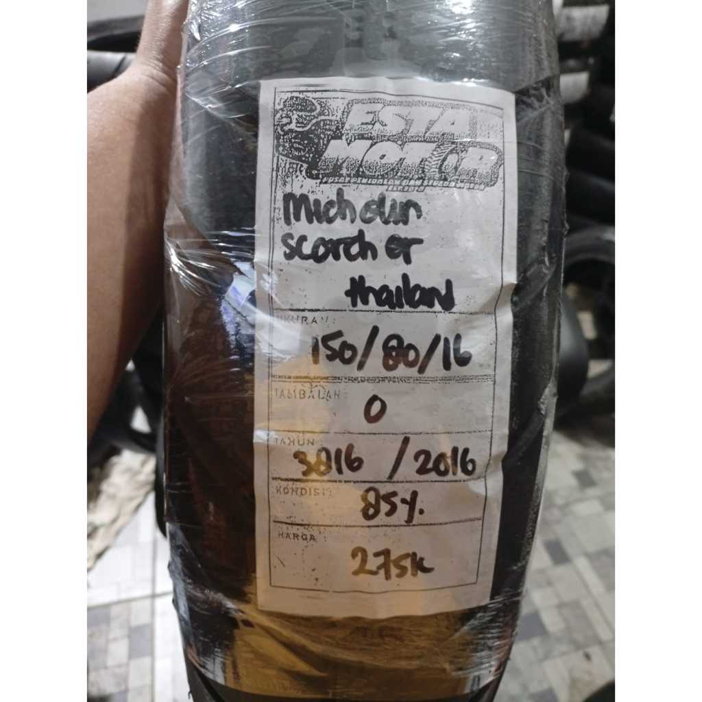 BAN COPOTAN MICHELIN SCORCHER 31 RING 16 UKURAN 130 90 16 KODE3618