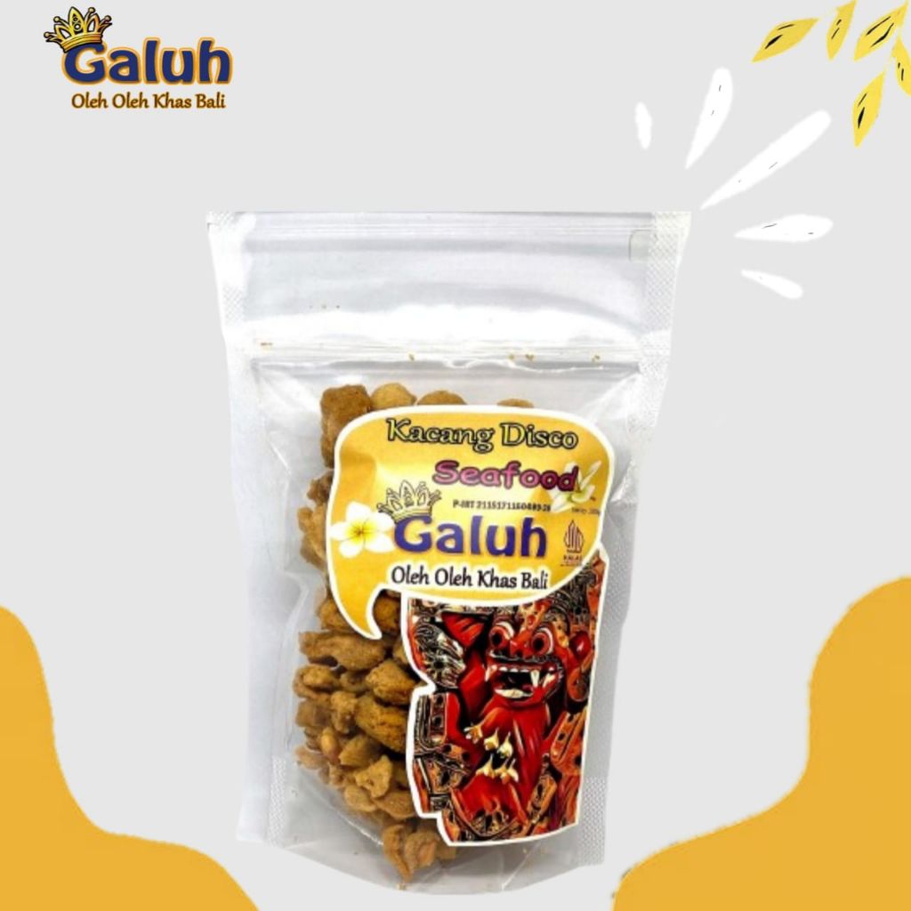 

Kacang Disco Super Pedas Galuh 200g – Oleh Oleh Khas Bali, Cemilan Renyah Halal & Gurih