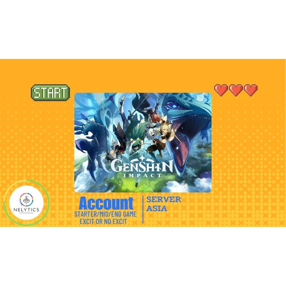Genshin Impact (STARTER)(TIDAK DI DAILY IN)#1
