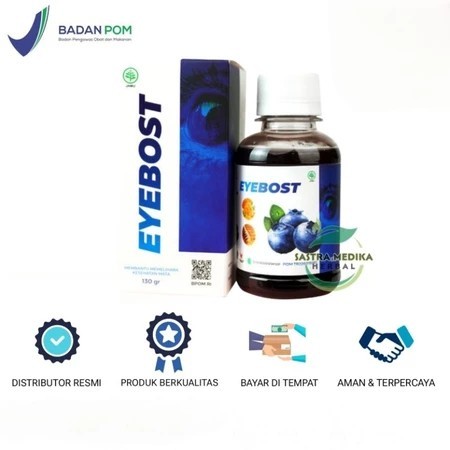

Paket 1 Botol Eyebost - Multivitamin Membantu Masalah Pada Mata