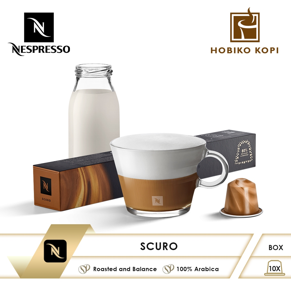 

Nespresso Scuro Original 1 Box - Coffee Capsule Barista Creation For Milk