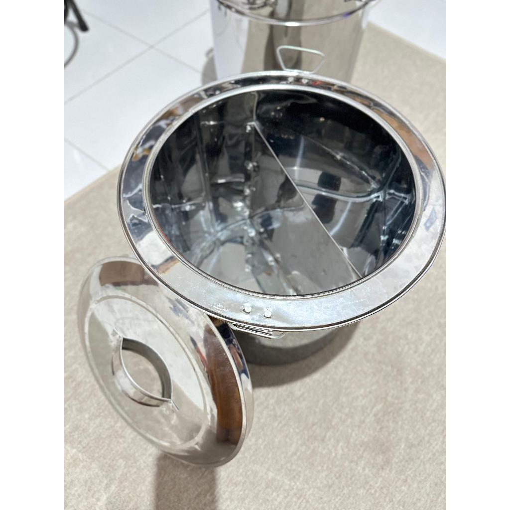 Dandang mie ayam jumbo ukuran 32 cm bahan stainless stell  panci sablukan dandang jumbo