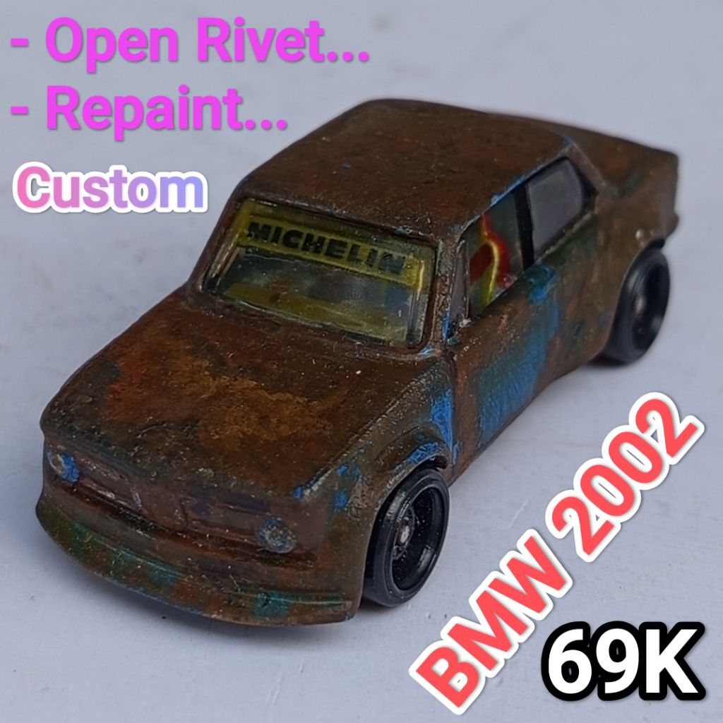Hot Wheels BMW 2002 Custom Rusty Loose