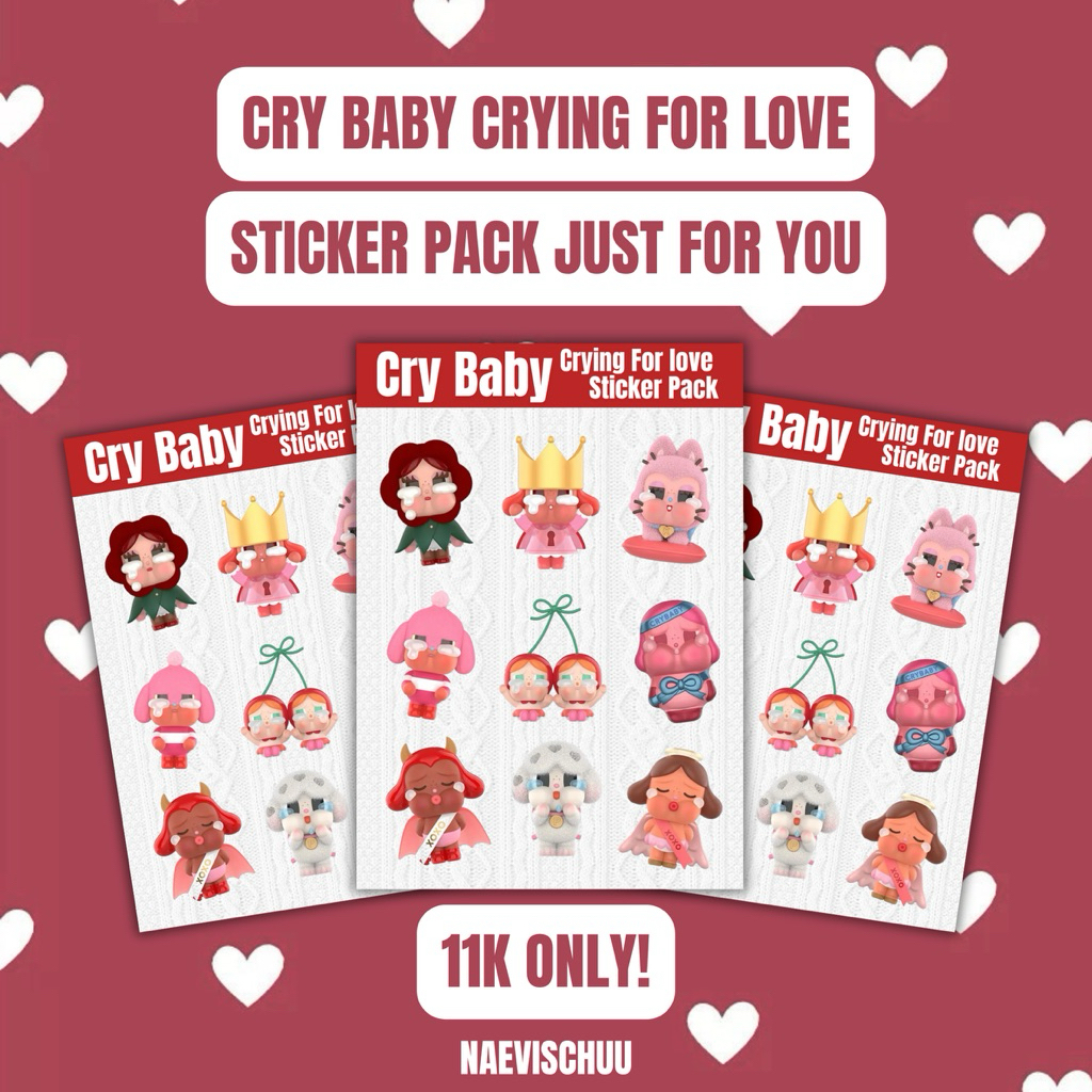 

Crybaby Crying For Love Sticker Pack