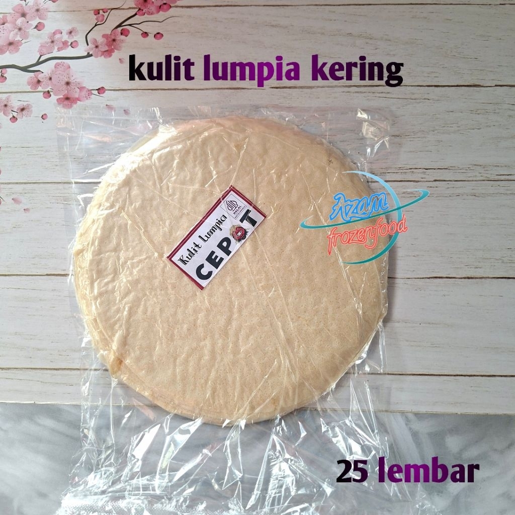 

KULIT LUMPIA BULAT ISI 25 lembar