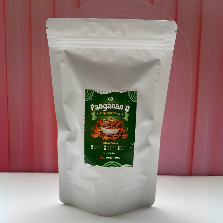 

250gr Basreng pedas nikmat daun jeruk - Panganan Q