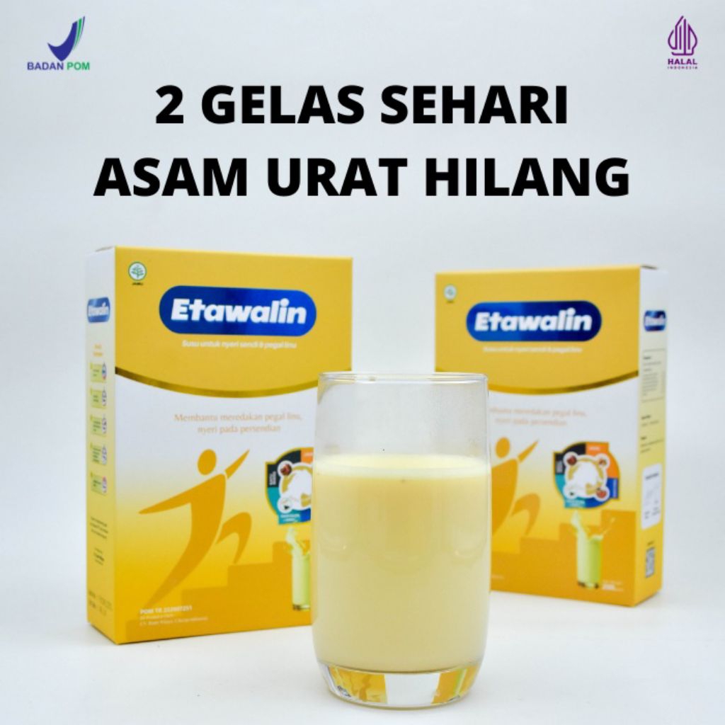 

ETAWALIN 200gr Susu Etawa Herbal Mengatasi Nyeri Sendi, Asam Urat, Serta Menguatkan Tulang & Sendi