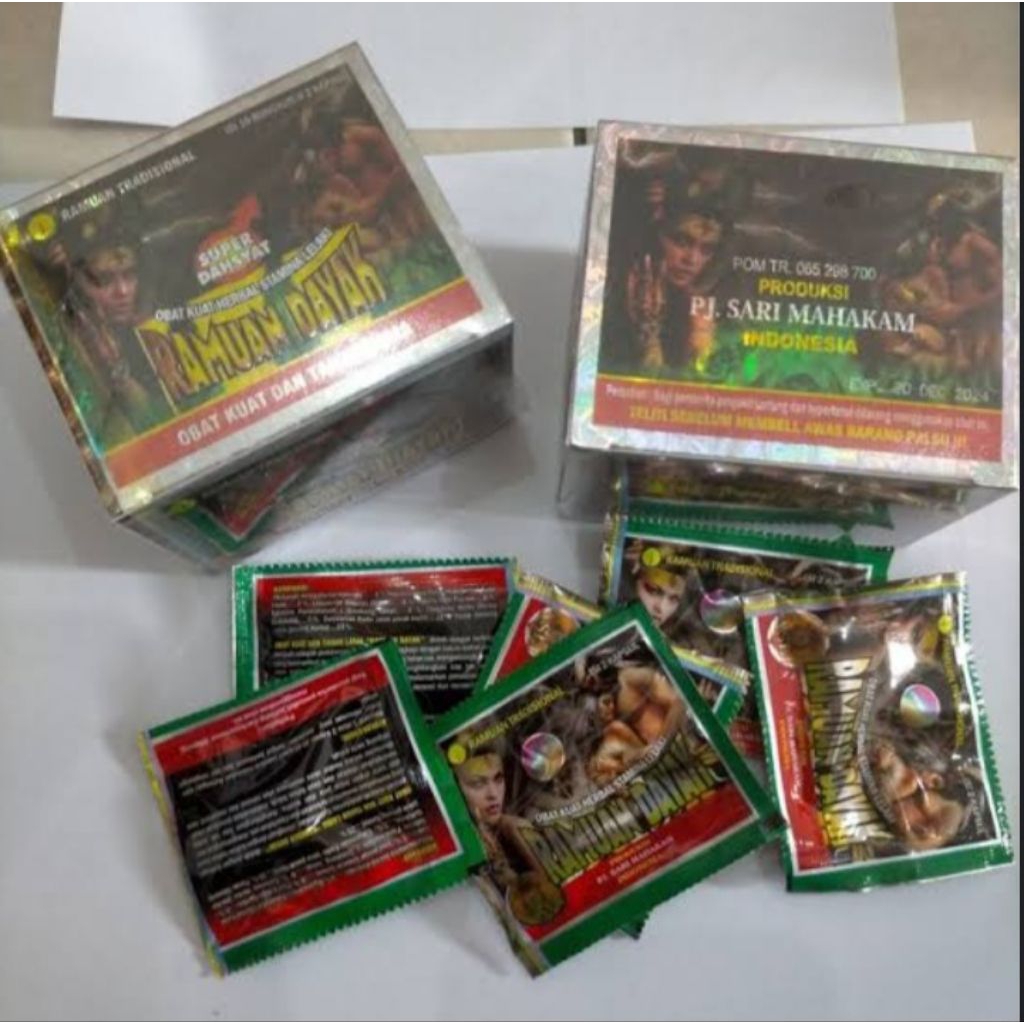 Kapsul RAMUAN DAYAK (RD)Original Pria Kuat