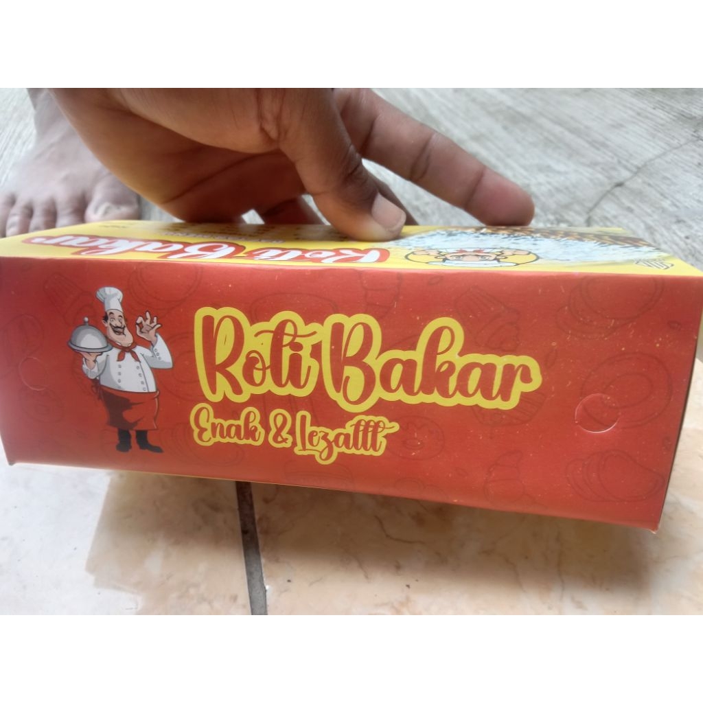 

Dus roti bakar#wadah roti bakar#kemasan roti bakar 1 pack isi 100 lembar