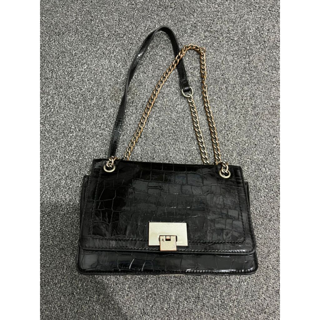 Stradivarius croco bag