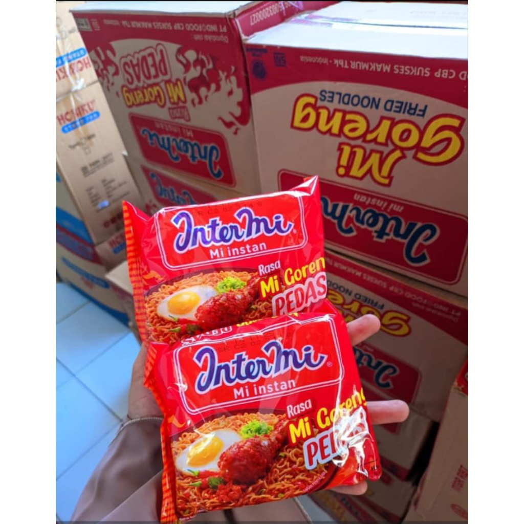 

MIE INTERMIE GORENG PEDAS ISI 5pcs