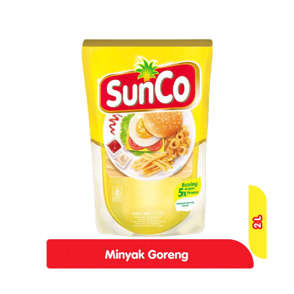

SunCo Minyak Goreng 2 L satu karton isi 6