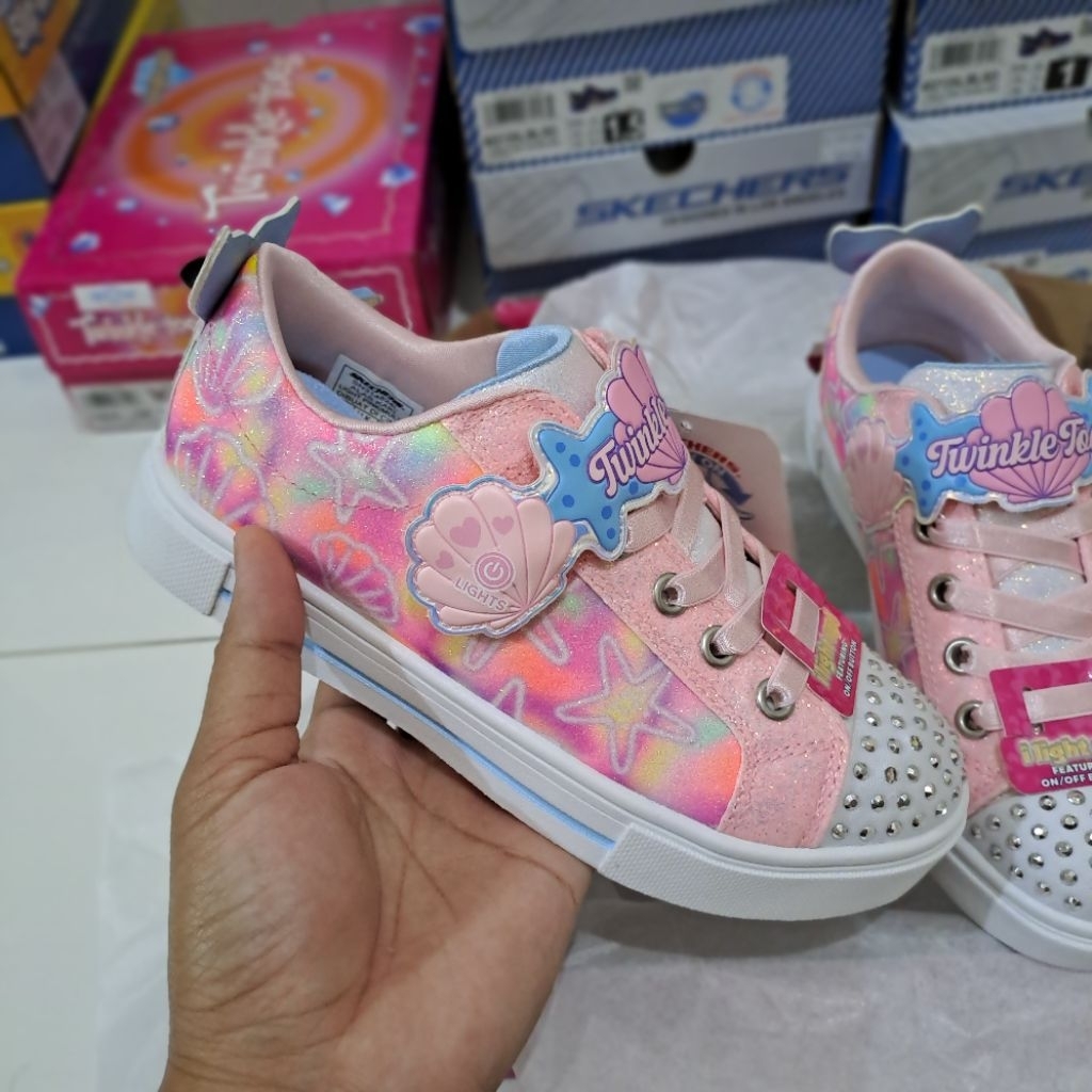 Skechers Kids Under Water Magic Light Pink ORIGINAL