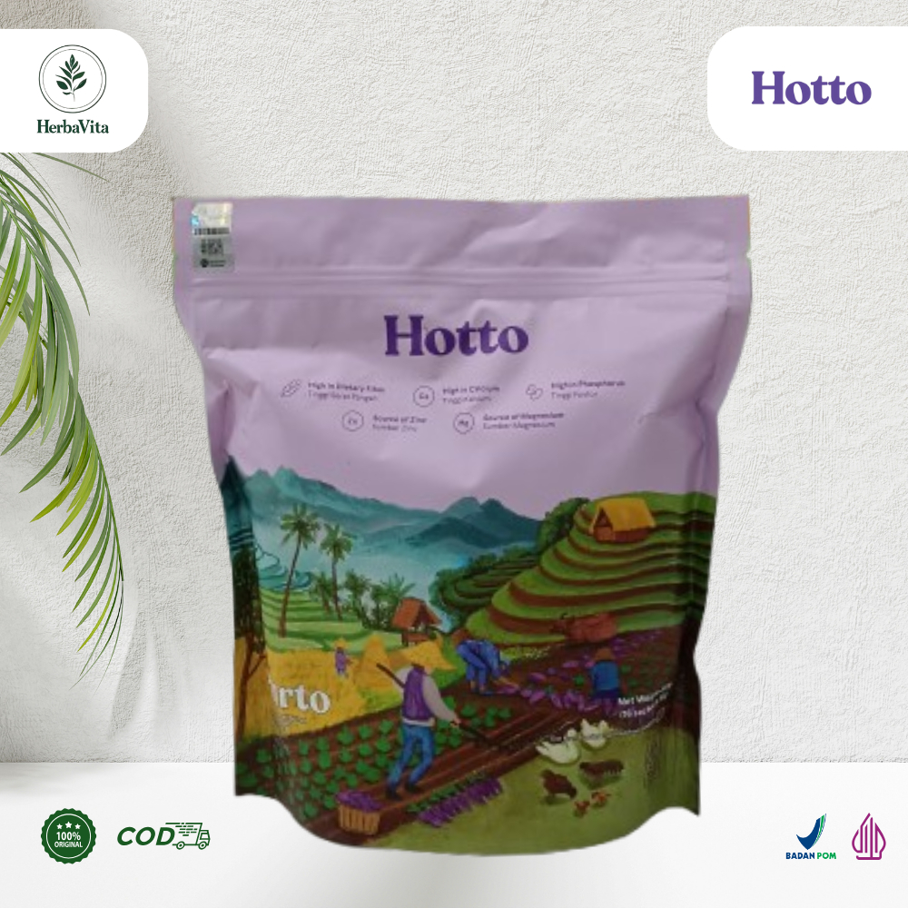 

Hotto Purto Ubi Ungu – Multigrain untuk Lambung & GERD | 480g
