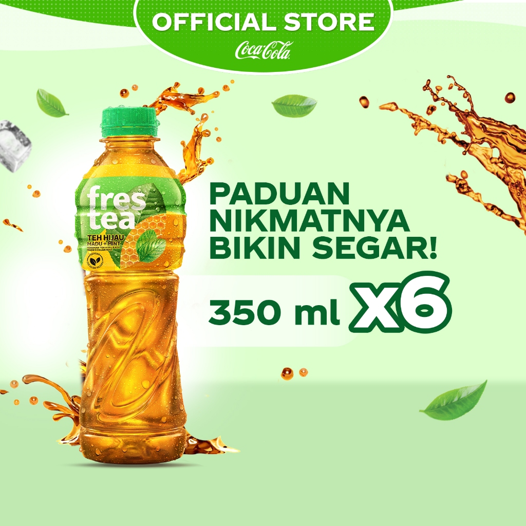 

Frestea Green Honey - Minuman Teh Rasa Madu - Botol 350ml - x6 Pcs