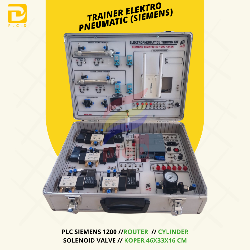 Elektropneumatic PLC Siemens S7-1200-1211 Training Kit
