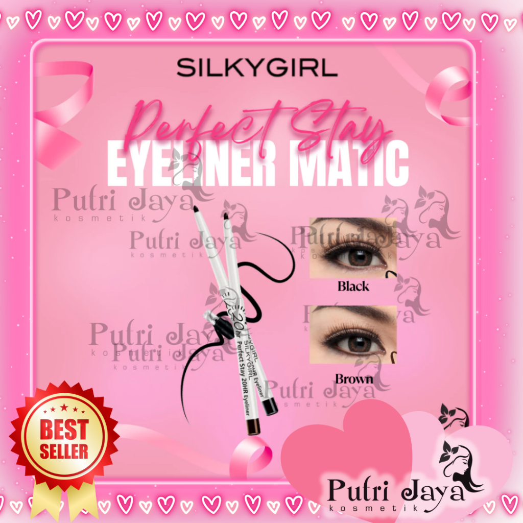 SILKYGIRL Perfect Stay 20H Eyeliner Waterproof Matic || Eyeliner Matic