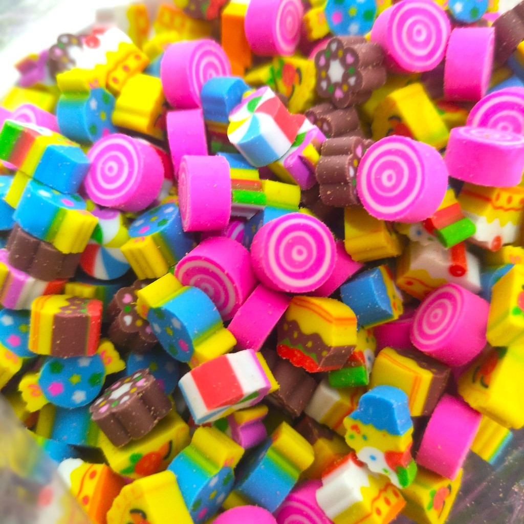 

100pc penghapus mini karakter buah animal lucu murah / penghapus anak / alat tulis hapus / koleksi / souvenir anak