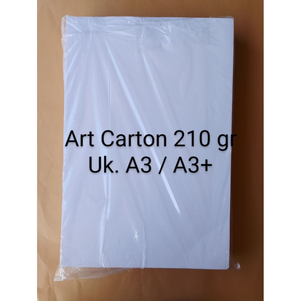 

(500 lbr) Art Carton 210 gr ukuran A3 / A3+