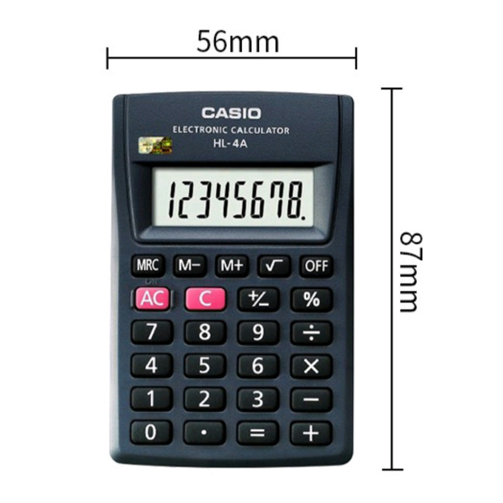 

CASIO CALCULTOR HL-4A SAKU