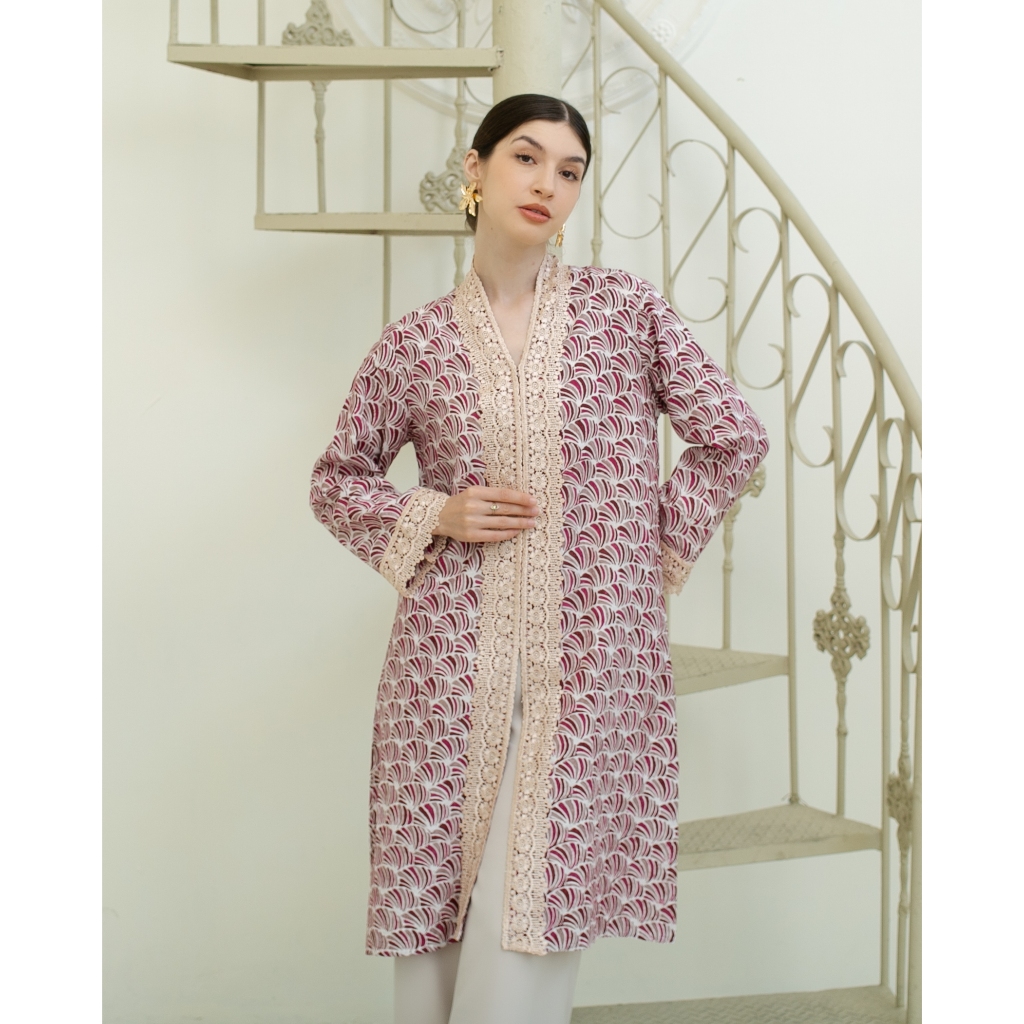 Adara Batik Set - Atasan Batik Wanita Atasan dan Rok Batik Lilit