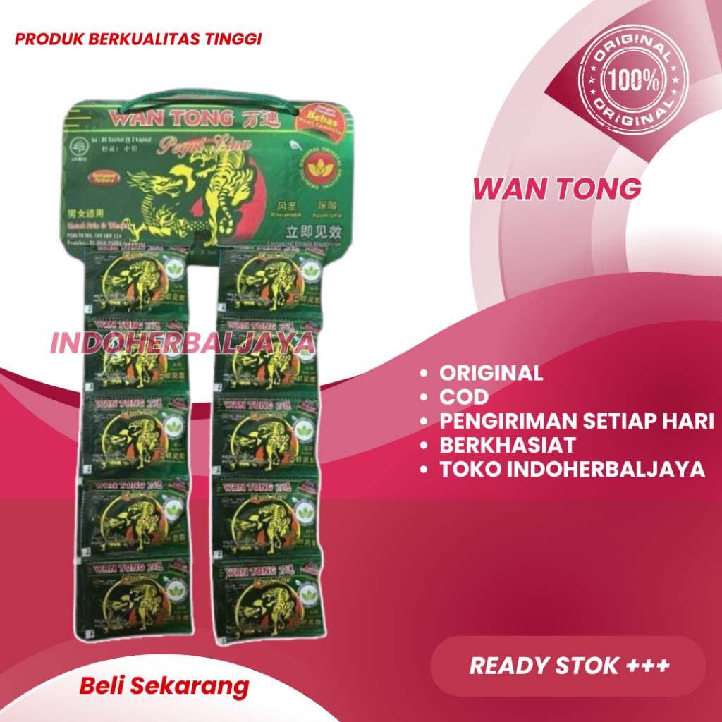 Wan-Tong Kapsul Original 20 Sachet