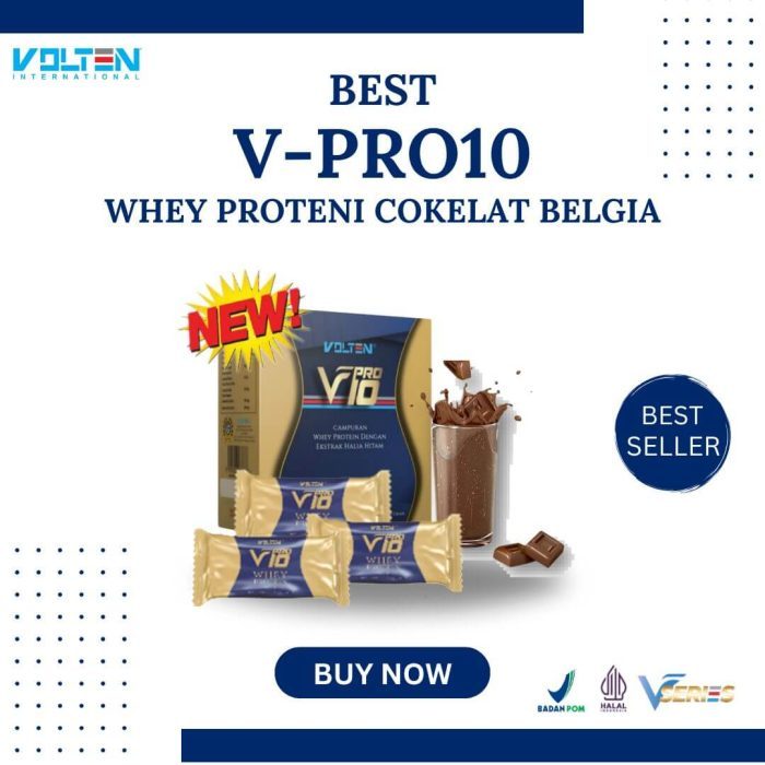 

VPro10 Belgian Cokelat bubuk isi 30gx14 sachet