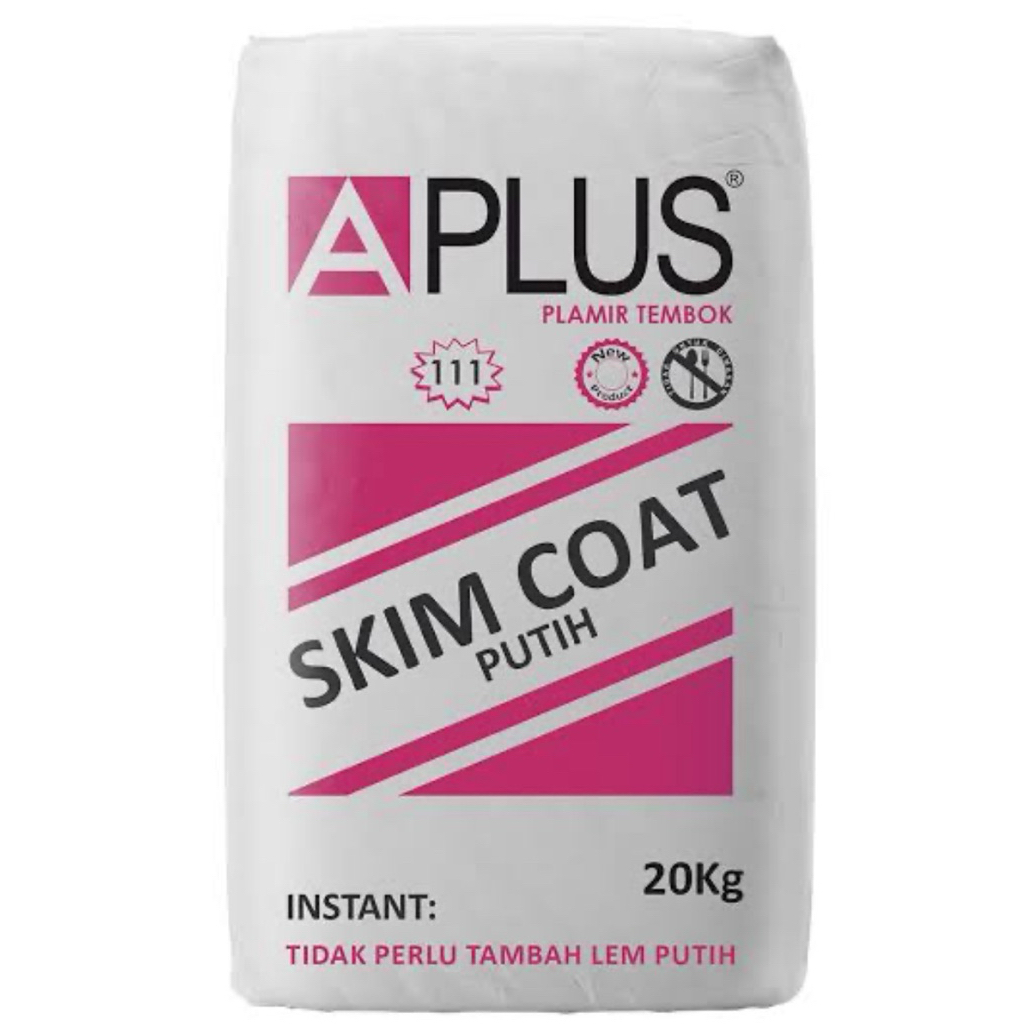 aplus skimcoat / merah / interior 20kg