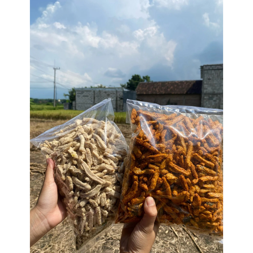 

[DAPAT 2] BASRENG PEDAS DAUN JERUK 1KG MIX (ORI + PEDAS) 500gr dapat 2