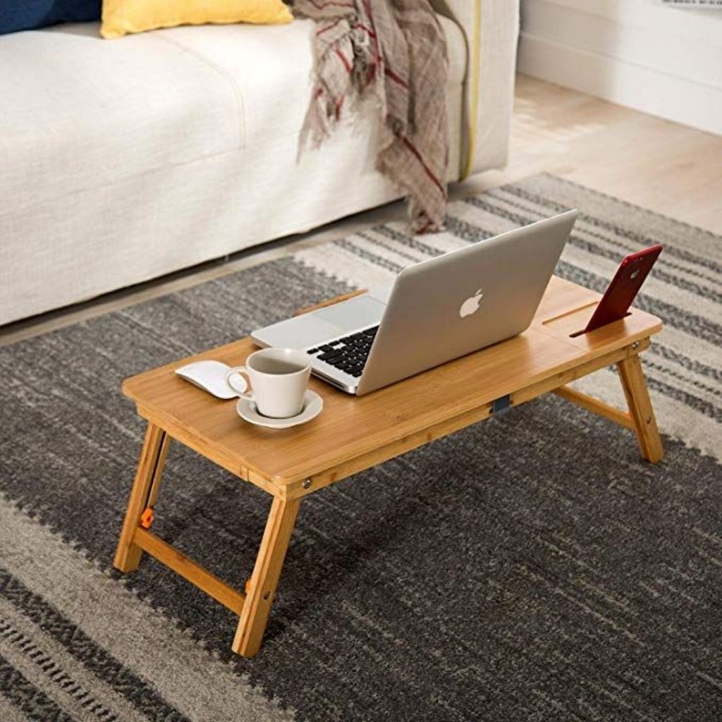 Meja lipat kayu/ Meja lesehan/ Meja belajar kayu