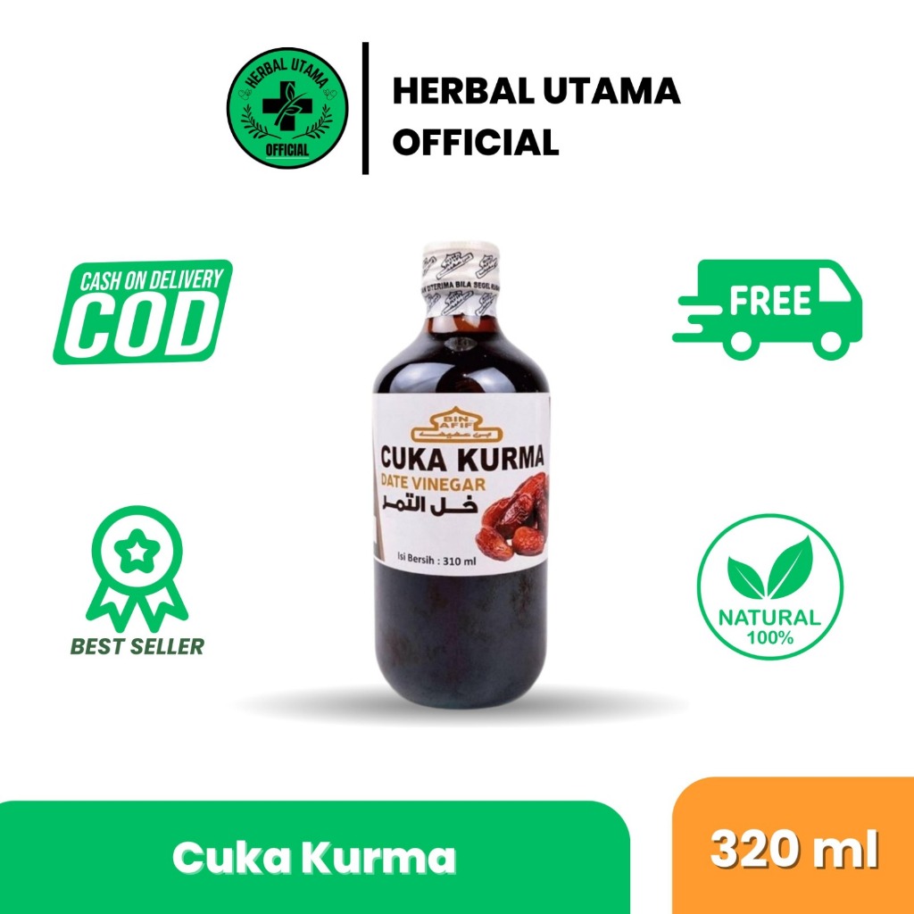 

Cuka Kurma Bin Afif 310ml Date Vinegar
