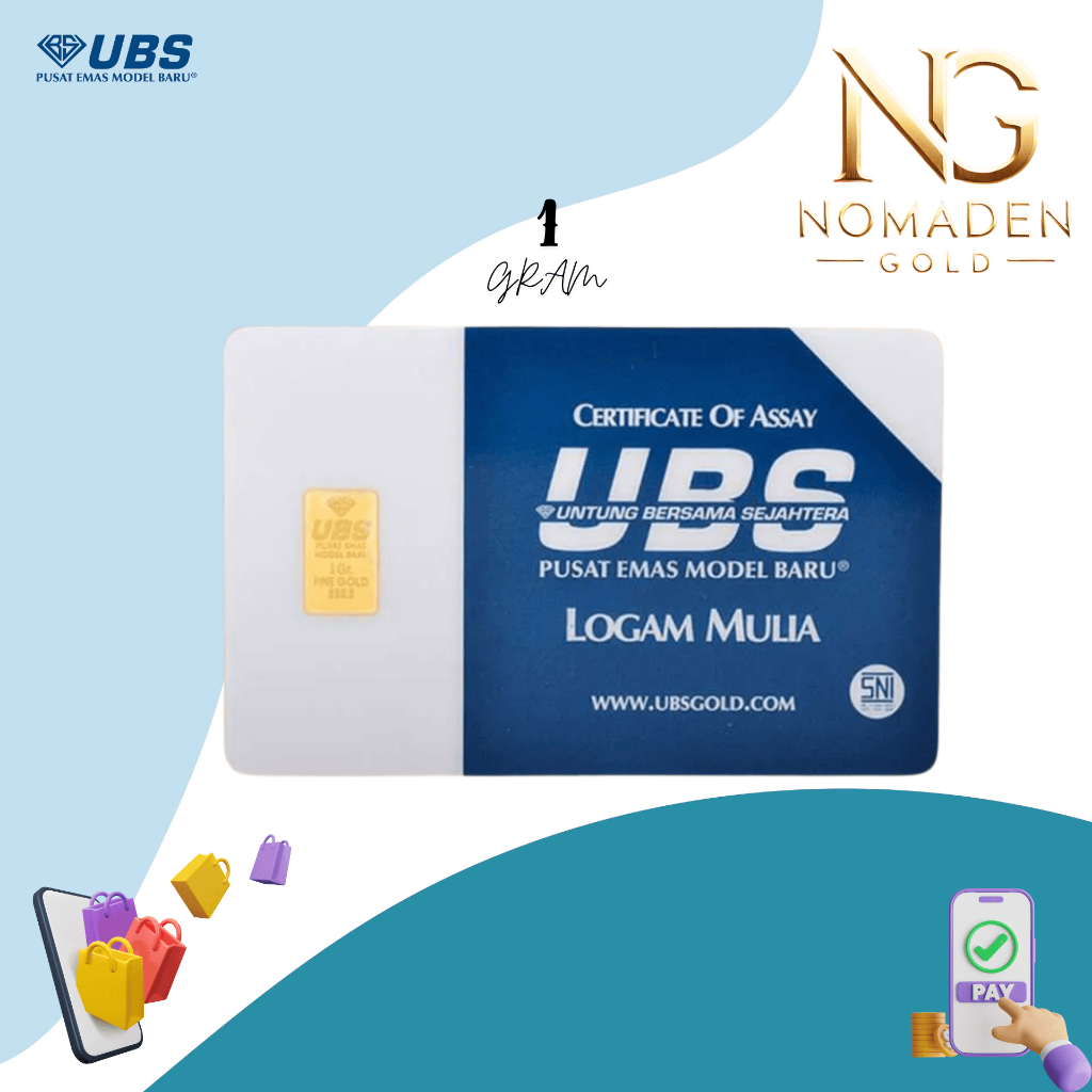 Logam Mulia UBS 1 Gram