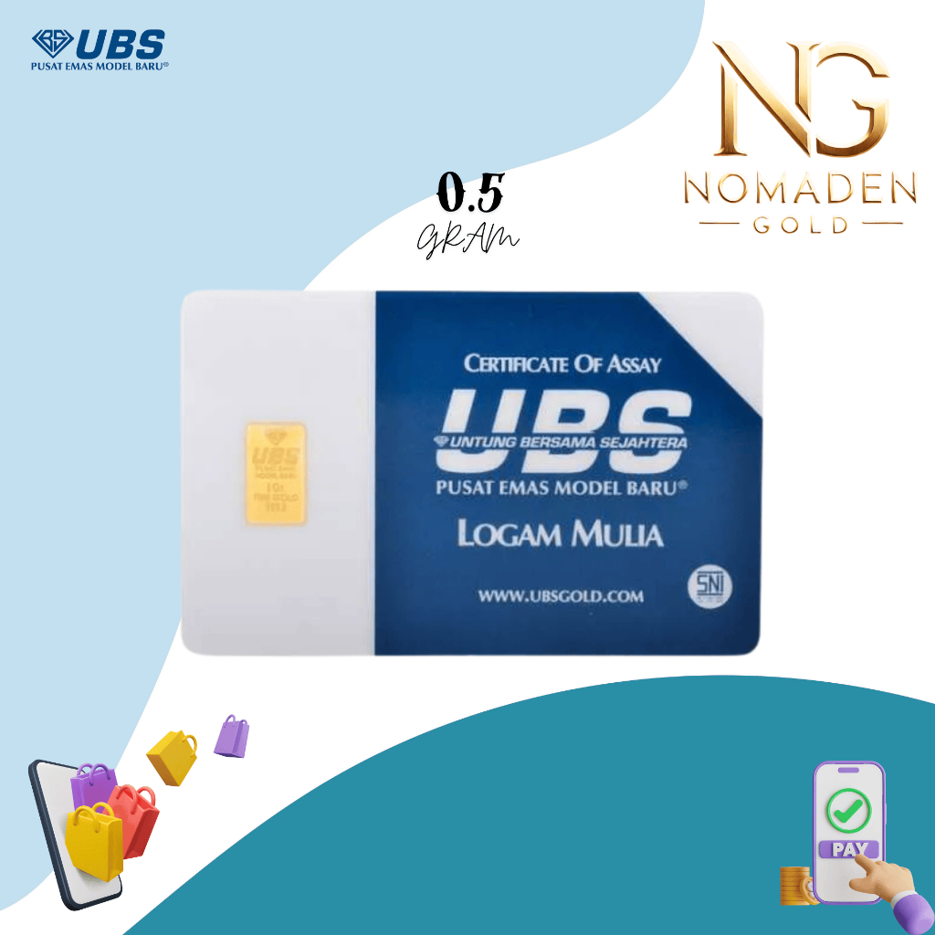 Logam Mulia UBS 0.5 Gram