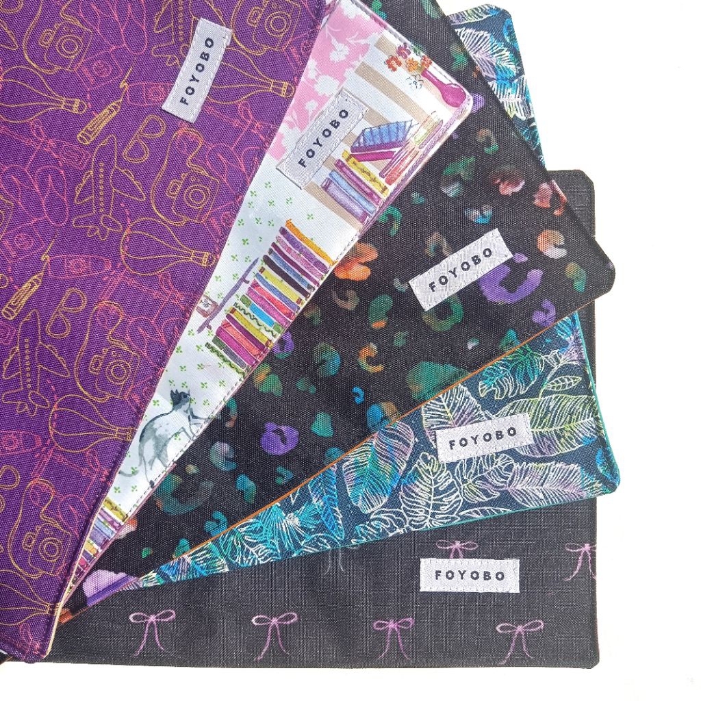 

FOYOBO Handmade Waterproof Book Jacket | Sampul Buku Kain | FOYOBO