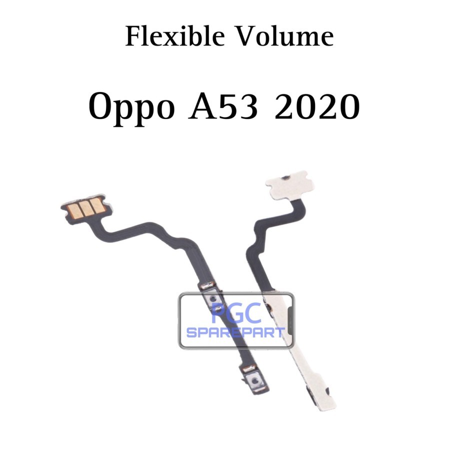 Flexible Konektor Volume Oppo A53 2020  CPH2127  CPH2131