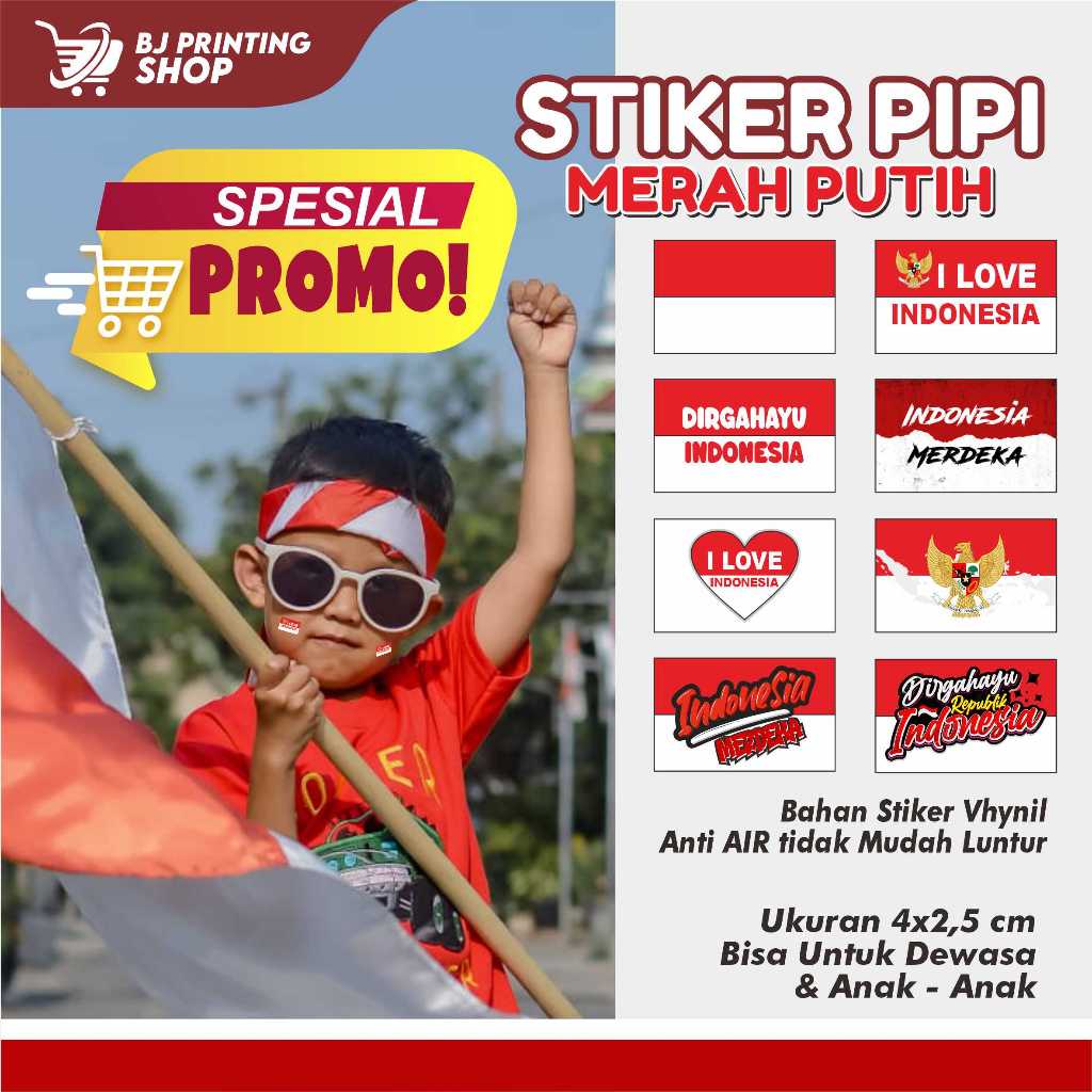 

STICKER PIPI BENDERA MERAH PUTIH TERMURAH-STICKER PIPI BENDERA INDONESIA TINGGAL TEMPEL