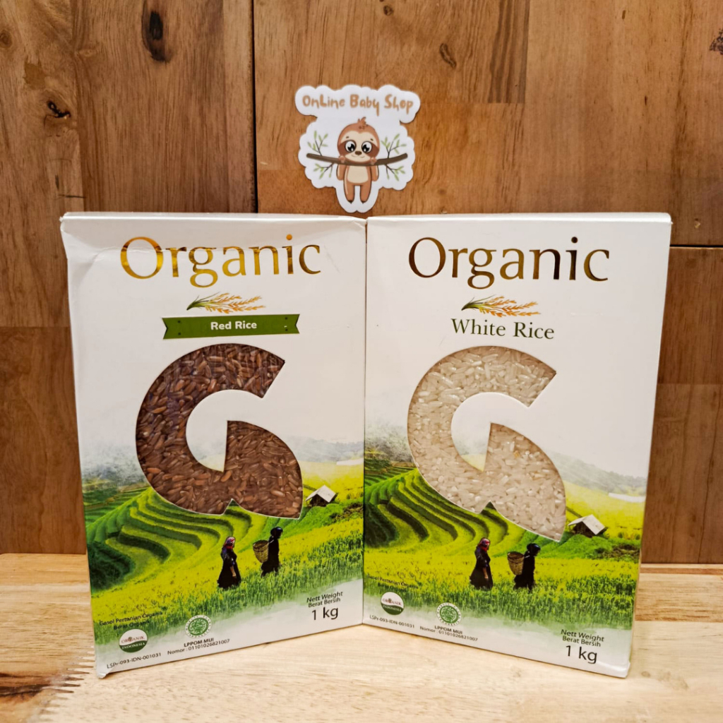 

Gasol Organic Beras Putih & Merah Organic 1kg