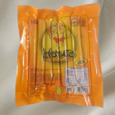 

Hemato Sosis Ayam isi 15 Pcs, 500 Gram