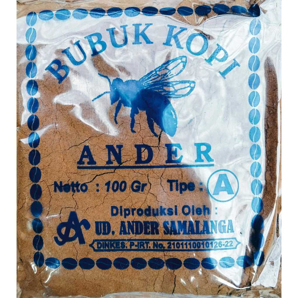 

Kopi Bubuk Khas Aceh Ander 100 gram Kopi Murni