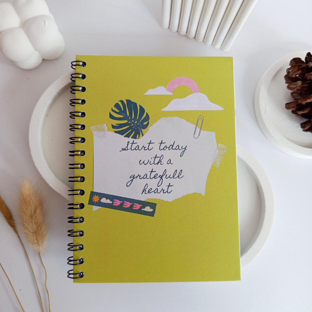 

Notebook A6 Journal (Start Today) /Buku Diary Aesthetic /Buku Catatan Kecil/Notebook