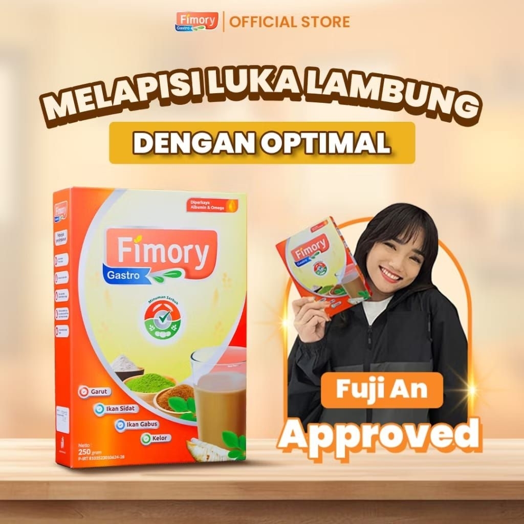 

BISA COD - Minuman Sehat Untuk Mengobati Asam Lambung Gerd Maag - Fimory Gastro 250gr Original