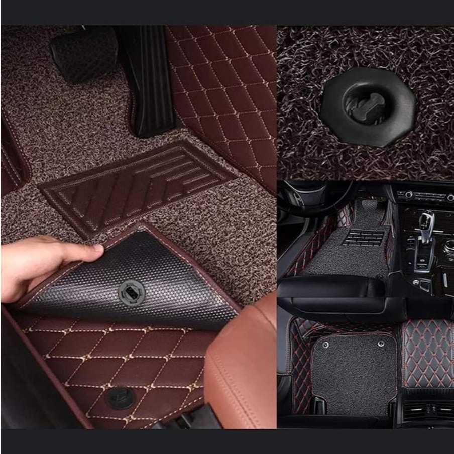 Kancing Klip Buckle Kancing Pengait Lubang Karpet bagian Driver Mobil TOYOTA model Kancing Putar - H