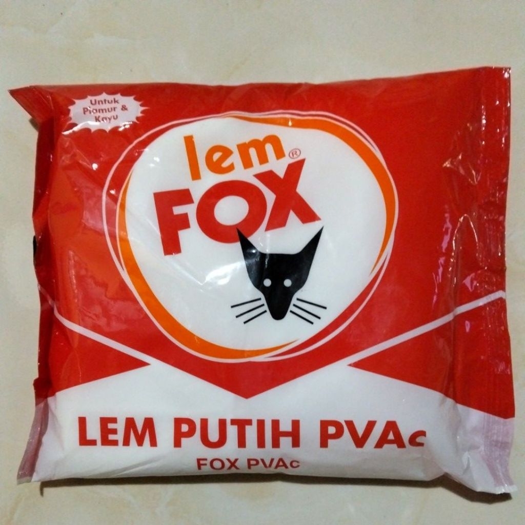 

Lem kayu putih PVAc, lem fox kayu