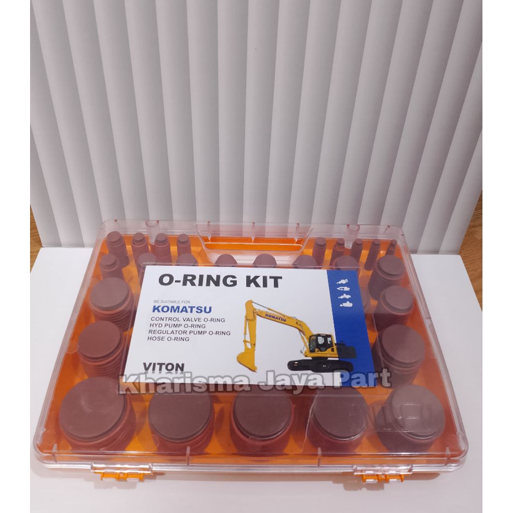Oring Seal Kit Box Komatsu Alat Berat O-Ring Sealkit Box Bahan Viton