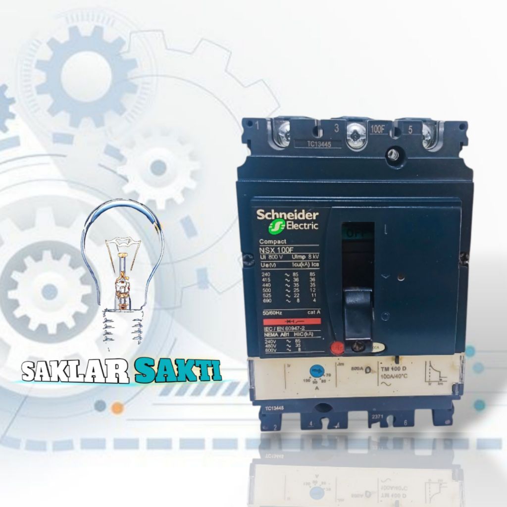 MCCB NSX 100F 100A 3P