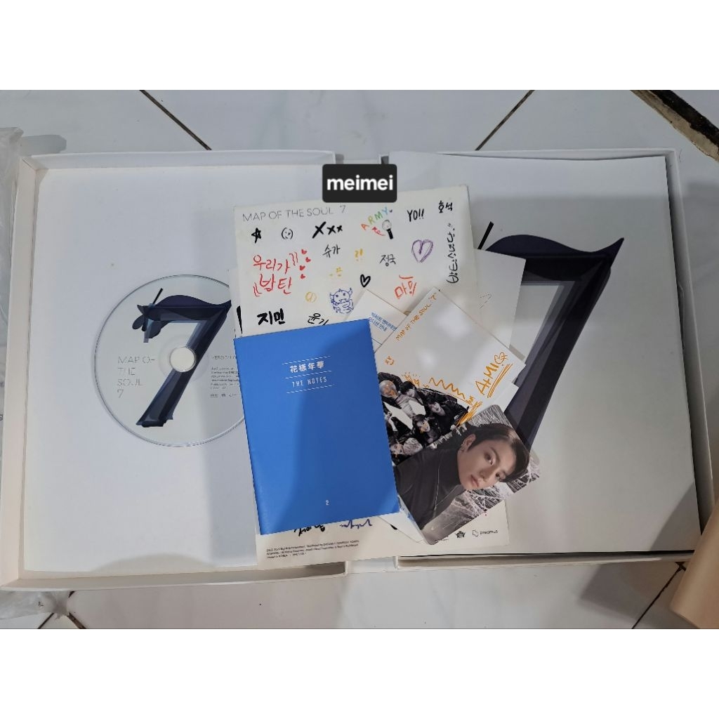 Album BTS MOTS 7 PC JUNGKOOK fullset