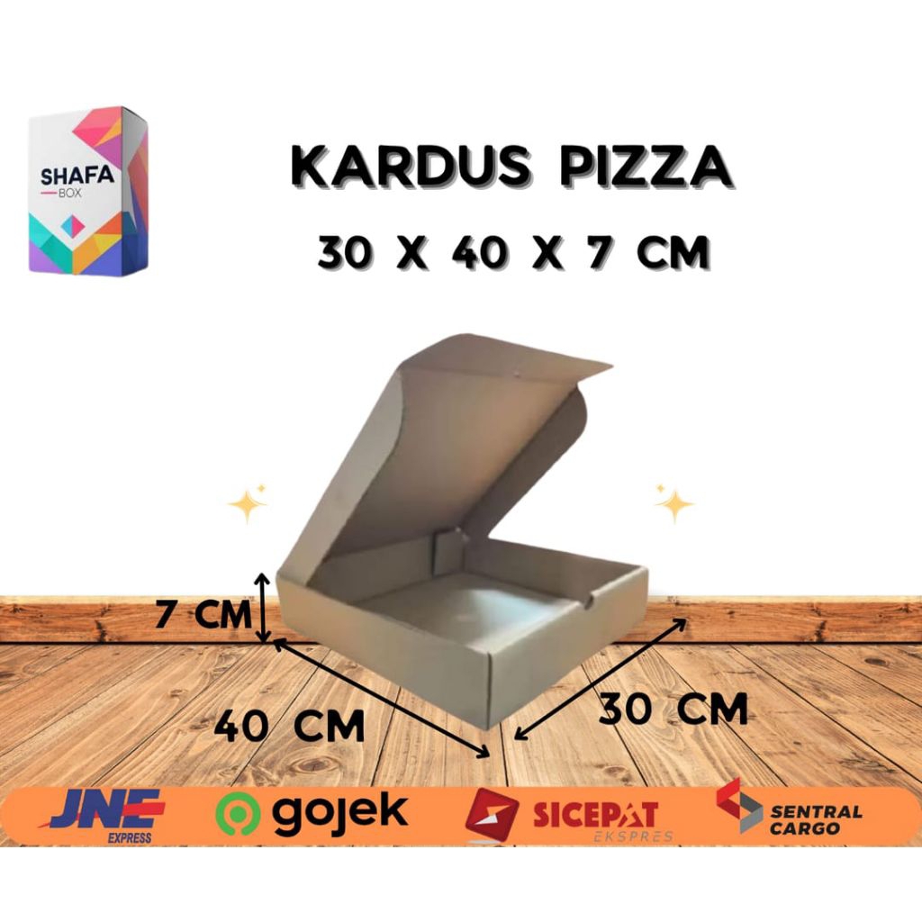 

Kardus Pizza Polos 30x40x7CM