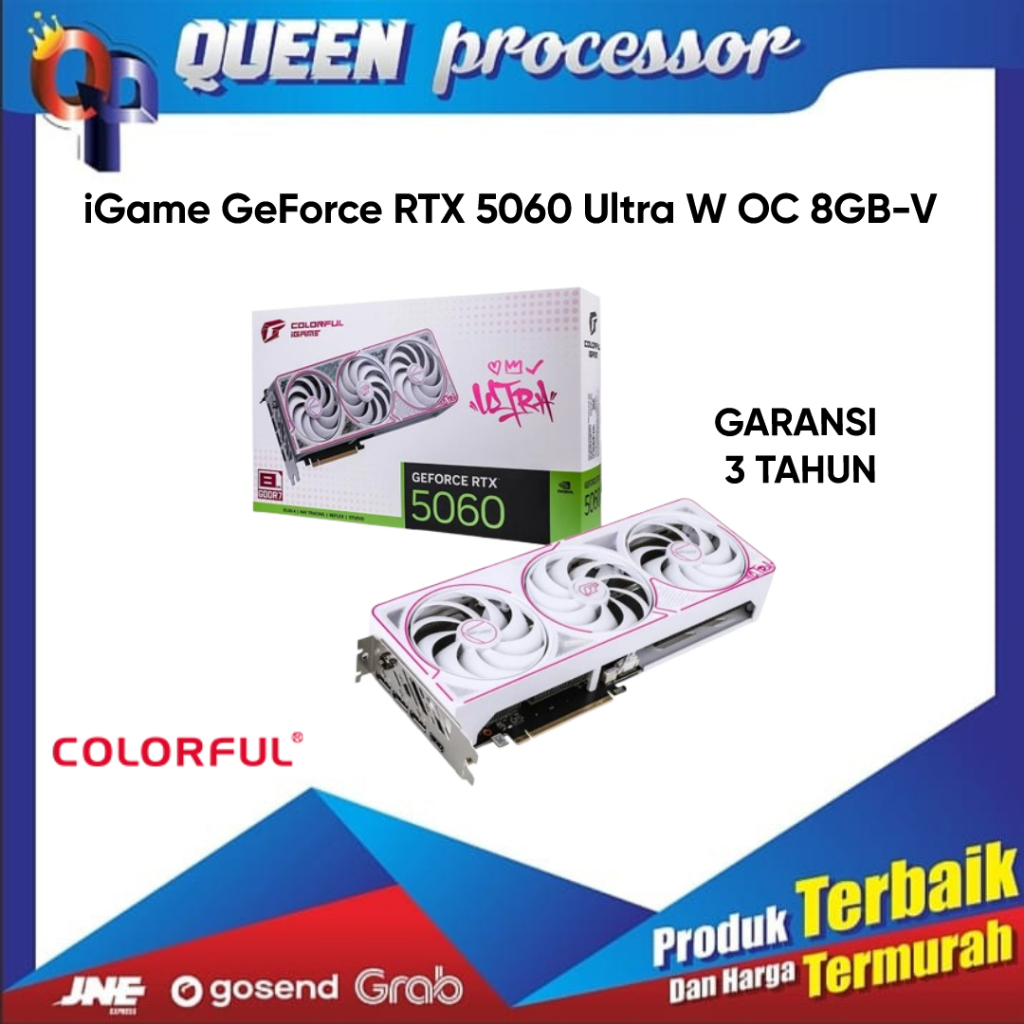 VGA COLORFUL iGame GeForce RTX 5060 Ultra W OC 8GB-V RTX5060